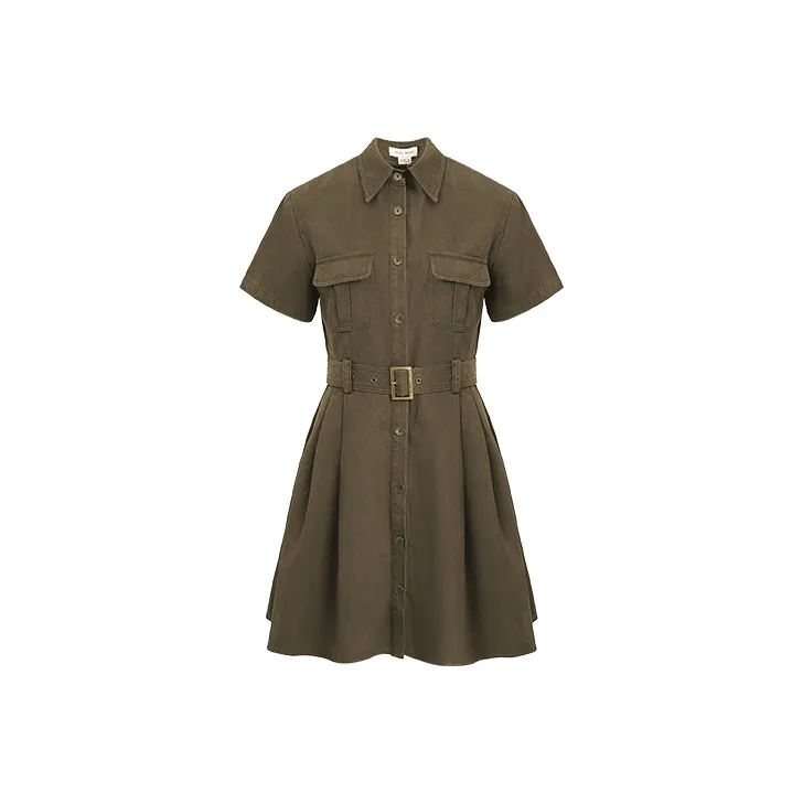 URBAN REVIVO Short Sleeved Dresses Women's-0