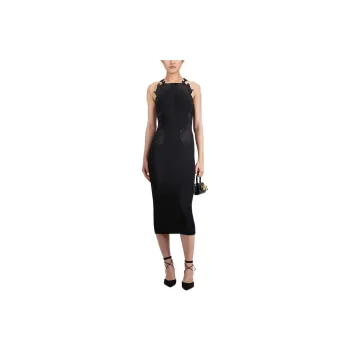 Self-portrait Sleeveless Dresses Women's Black