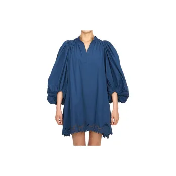 Vanessa Bruno Long-Sleeved Dresses Women's Blue