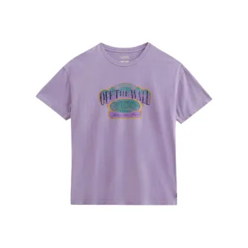Vans Regular T Shirt Women's Purple Mist Color