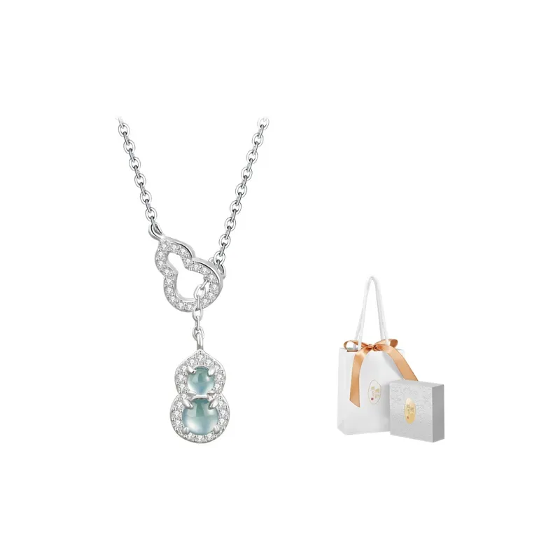 MAMADESHOUHU Chalcedony Necklaces Women's-7