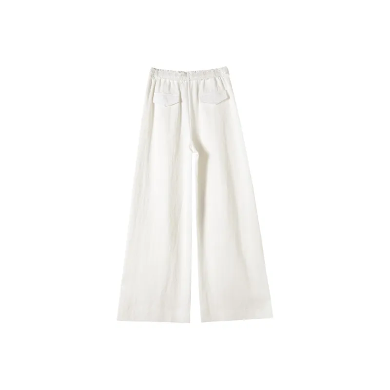 Flowers In Water Casual Pants Women's-1