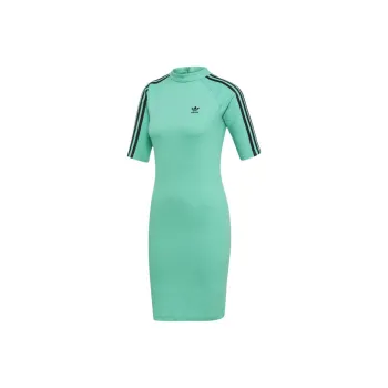 Adidas Originals Short Sleeved Dresses Women's Green