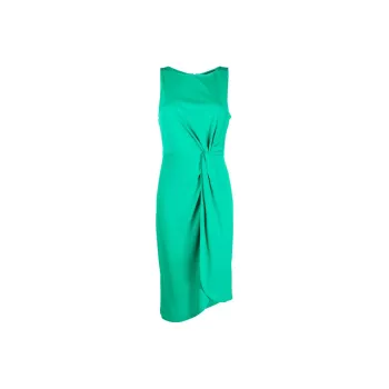 Polo Ralph Lauren Twist detailing Sleeveless Mid Dress