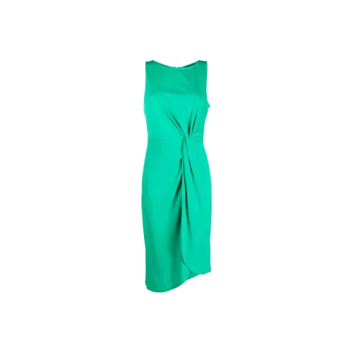 Polo Ralph Lauren Twist-detailing Sleeveless Mid Dress