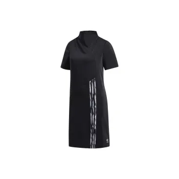 Adidas Originals Short Sleeved Dresses Women's Black