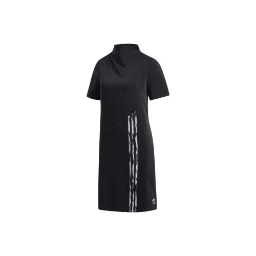 Adidas Originals Short Sleeved Dresses Women
s Black