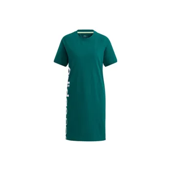 Adidas Neo Short Sleeved Dresses Women's Forest Green