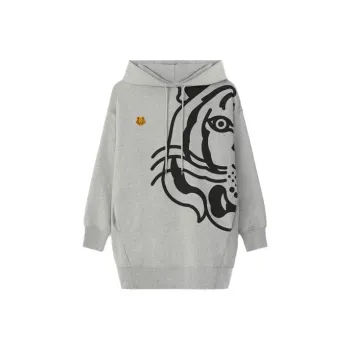 KENZO Long-Sleeved Dresses Women's Gray