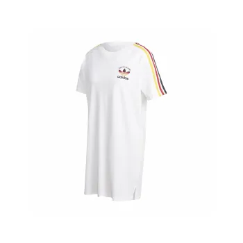 Adidas Originals Euro Cup Dress Short Sleeved Dress Women's White