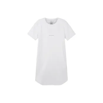 ARMANI EXCHANGEAE FW24 Short Sleeved Dress Women's White