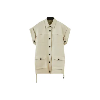 NancyCavally Short Sleeved Dress Women's Khaki