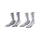 2 Pack (White Blue+White Orange)