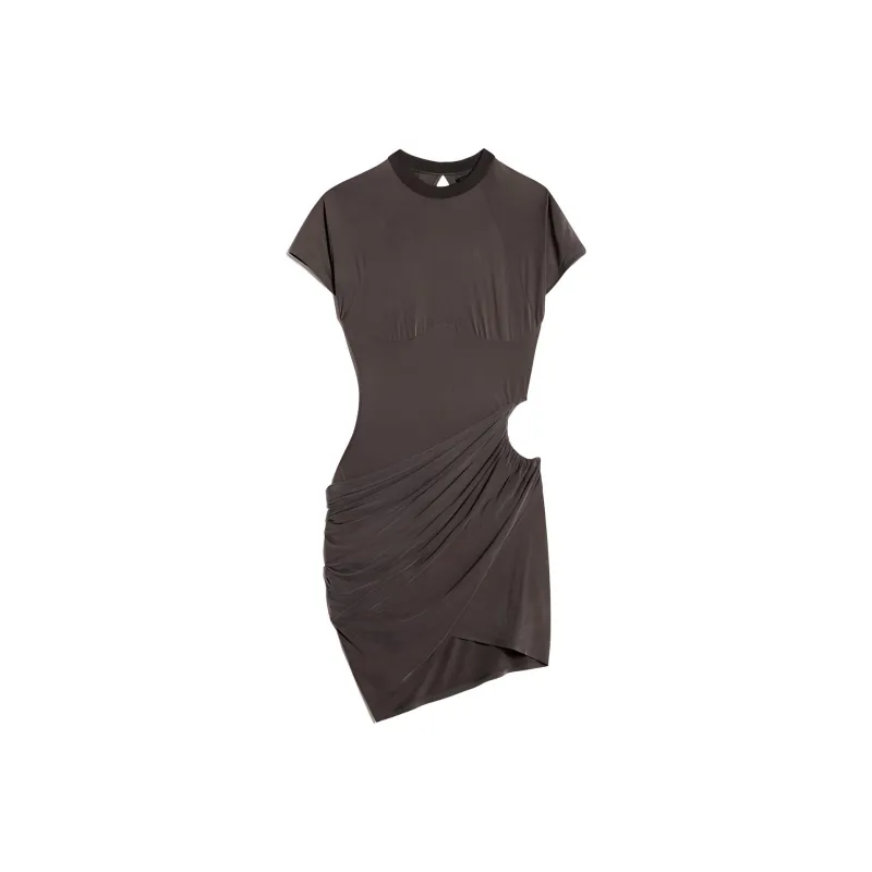 Jacquemus La Robe Espelho Court 'Brown'-0