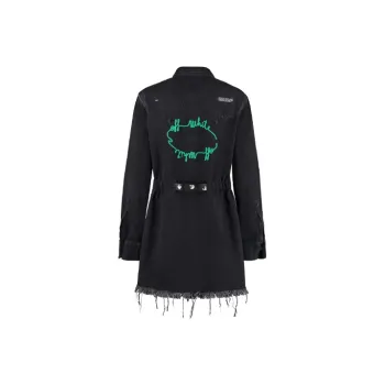OFF-WHITE FW20 Long-Sleeved Dresses Women's Black
