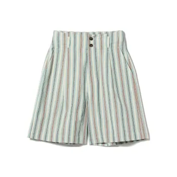 Beams Casual Shorts Women's Sky Blue