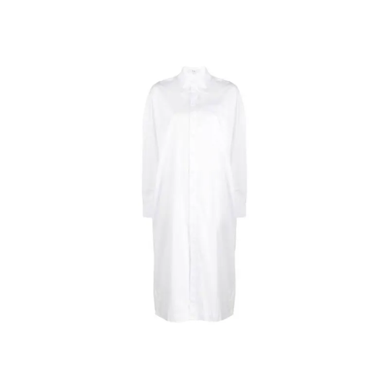 TIBI Long-Sleeved Dresses Women's White-0