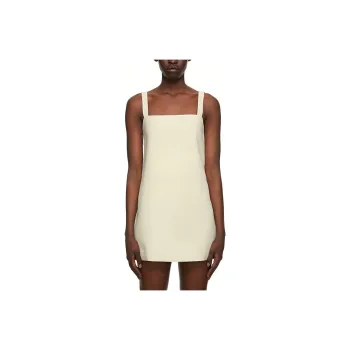 WE11DONE Sleeveless Dresses Women's Beige