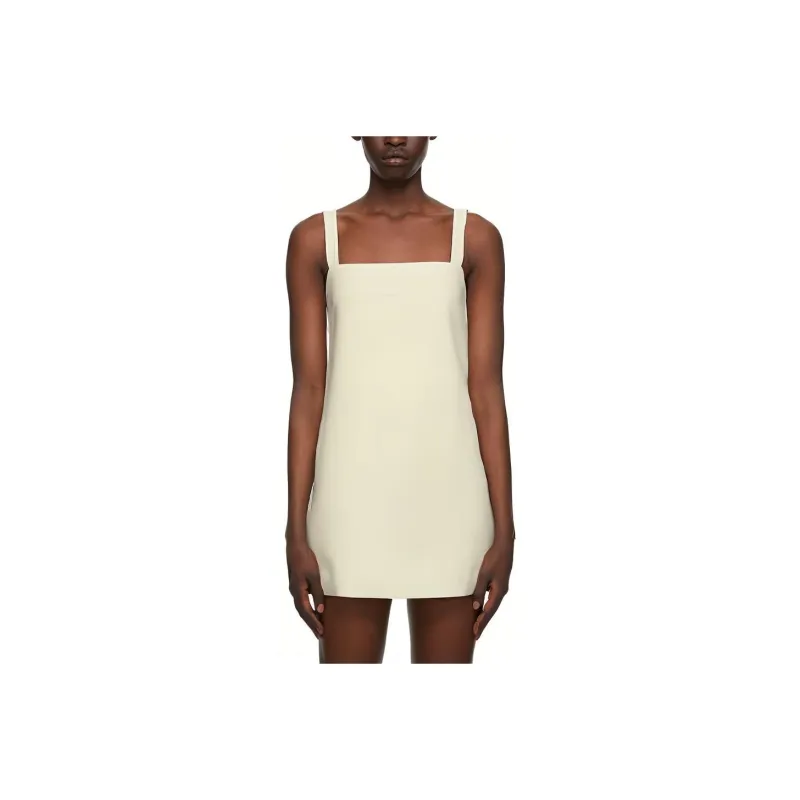 WE11DONE Sleeveless Dresses Women's Beige-0