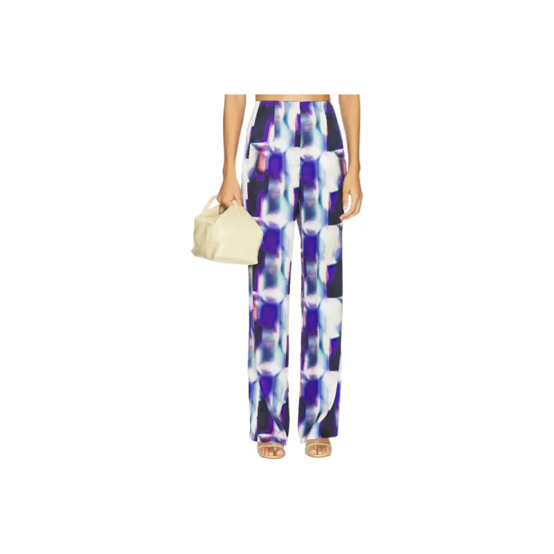 Misaki Casual Pants Women's Purple-0