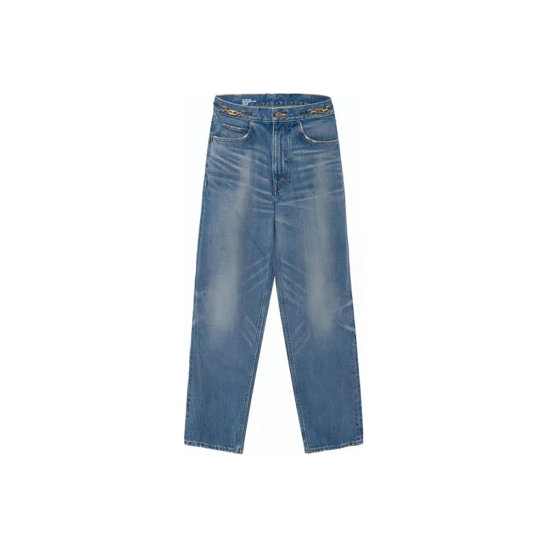 CELINE Margaret Straight Leg Jeans-0