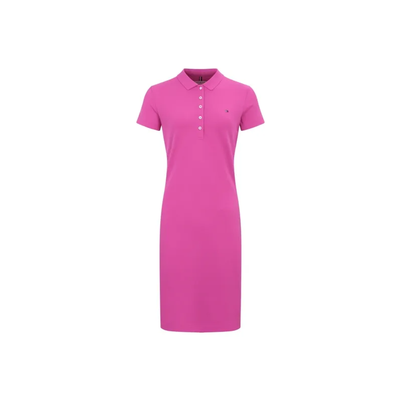 Tommy Hilfiger Short-Sleeved Dresses Women's Berry Pink TP1-0