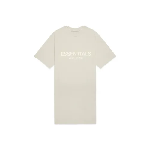 Fear Of God Essentials SS22 Short Sleeved Dresses Women's Wheat