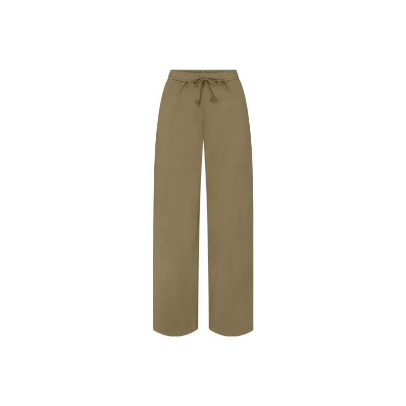 Skims Casual Pants Women's ARMY/Military Green-0