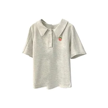 Aghr T Shirts Women's White Gray