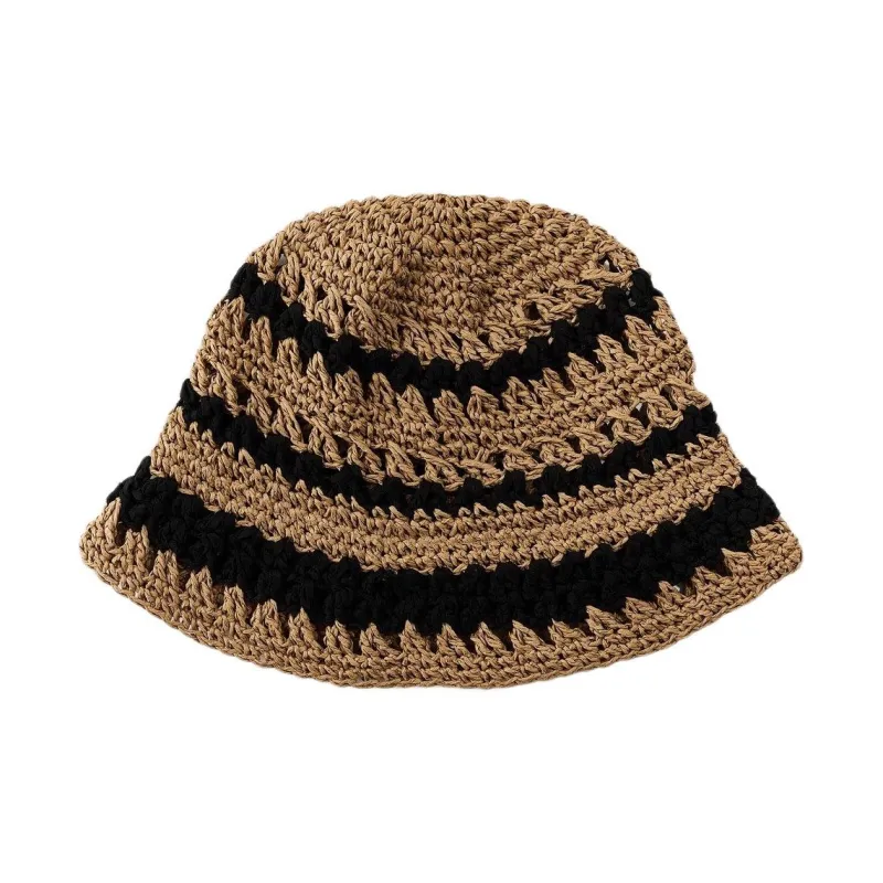 ZARA Polyester, Pulp Hats & Caps Women's Brown-1