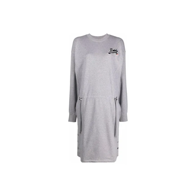 Russell Athletic X HUGO BOSS Long Sleeved Dresses Women's Gray-0