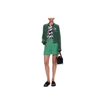 CHANEL Casual Shorts Women's Green