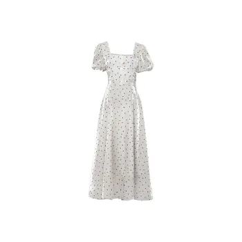 Duffy Fashion Short Sleeved Dresses Women's Light Apricot