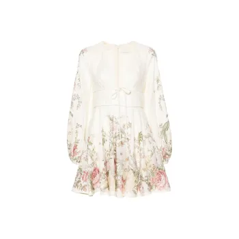 Zimmermann Waverly Linen Minidress