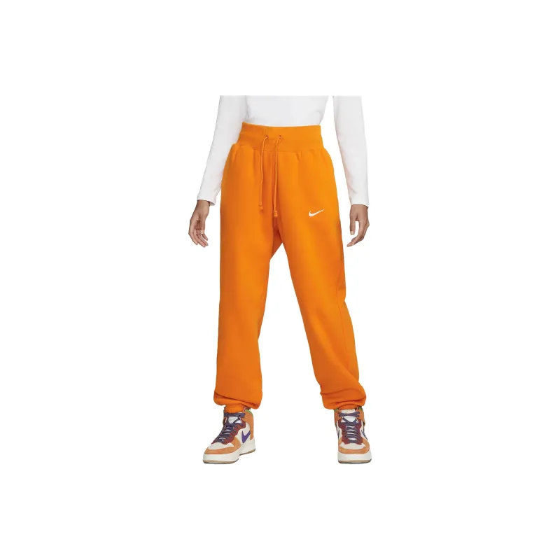 Nike Knitted Sweatpants Women's Orange-0