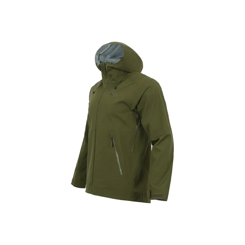 Rock Cloud Waterproof, Windproof, Breathable, And Abrasion Resistant Windbreaker Jacket Men's Fir Green-3