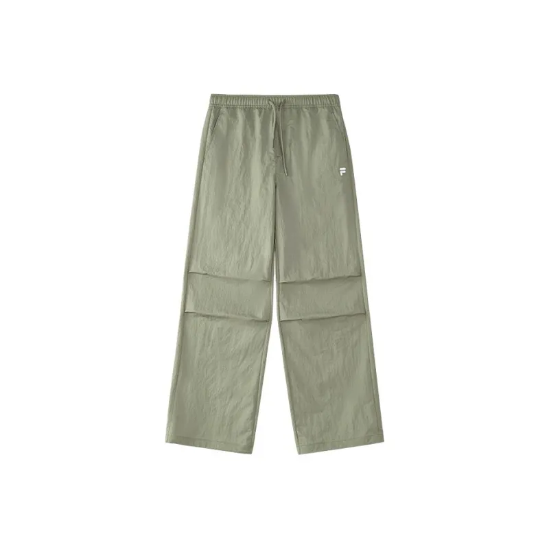 FILA FUSION SS25 Casual Pants Women's Pterosaur Gray Green GN-0