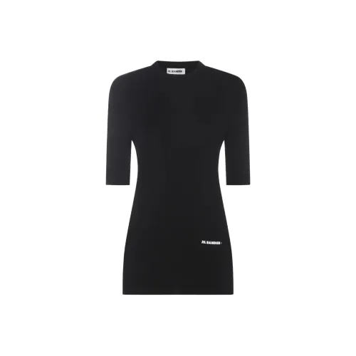 JIL SANDER + Short Sleeved Crewneck Jumper
