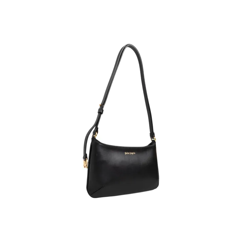 PALM ANGELS Georgina Logo Printed Zipped Shoulder Bag-1