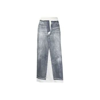Acne Studios Denim Long Skirts Women's Blue
