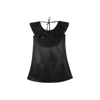 BIENKIMIIYE Sleeveless Dresses Women's Black