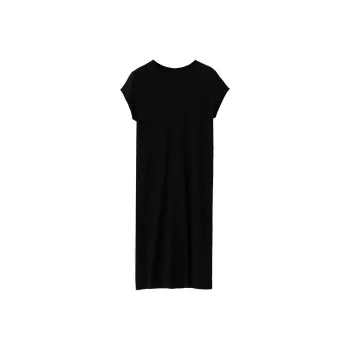 SOON FLOWER Short-Sleeved Dresses Women's Black
