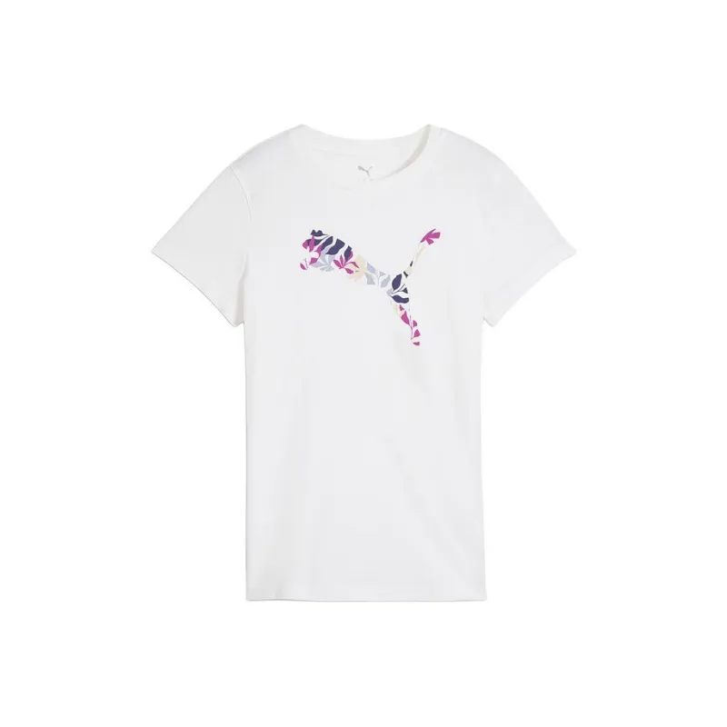 PUMA T Shirts Women's White-0