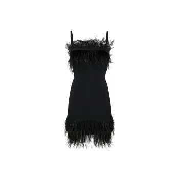 Staud Slip Dresses Women's Black