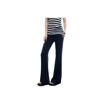 INSLIISA Casual Pants Women's Navy Blue