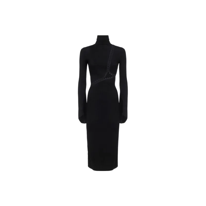 TOM FORD Long-Sleeved Dresses Women's Black-0