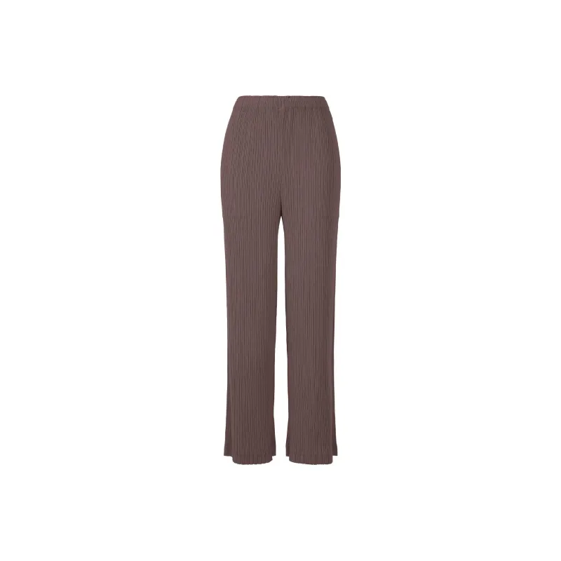 ISSEY MIYAKE Hatching Pleats Trousers-0
