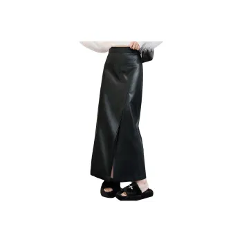 Cypress House Leather Long Skirt Women's