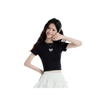 FOREVER 21 Crop Tops Women's Black