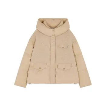 Mo Han Yi Mei Puffer Jacket Women's Beige Yellow